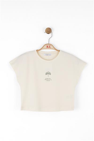 Nk Kız Çocuk Intimate Tshirt 8-14 Krem