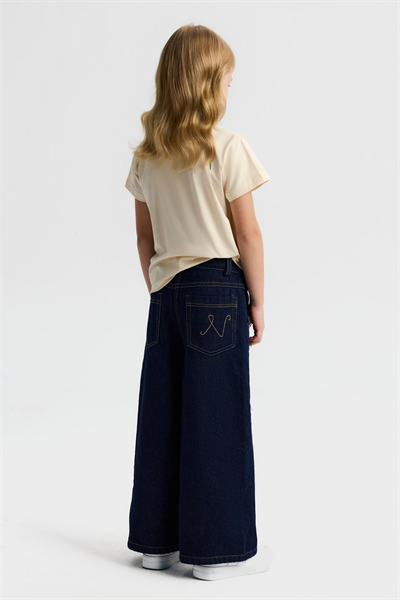 Nk Kız Çocuk Jane Tshirt 4-8 Yaş Krem