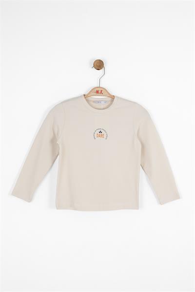 Nk Kız Çocuk Lotus Sweatshirt 8-14 Yaş Krem
