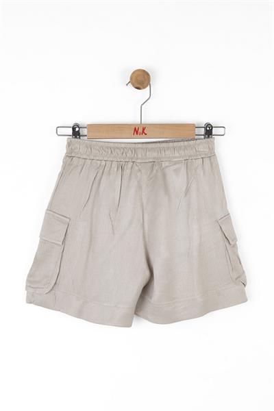 Nk Kız Çocuk Mallorca Şort 8-14 Yaş VİZON