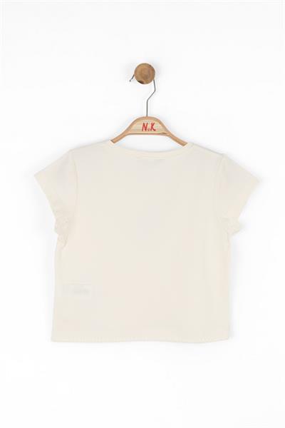 Nk Kız Çocuk Malta Tshirt 8-14 Krem