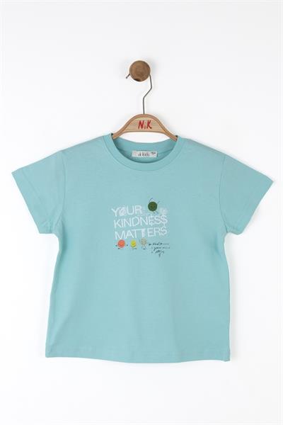 Nk Kız Çocuk Matters Tshirt 4-8 Yaş Mint