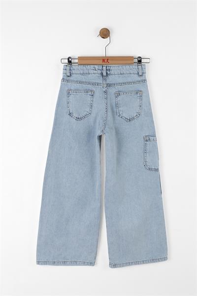 Nk Kız Çocuk Muse Denim Pantolon 8-14Yaş Mavi