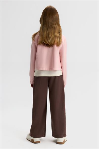 Nk Kız Çocuk Norveç Pantolon 8-14 Yaş Kahverengi