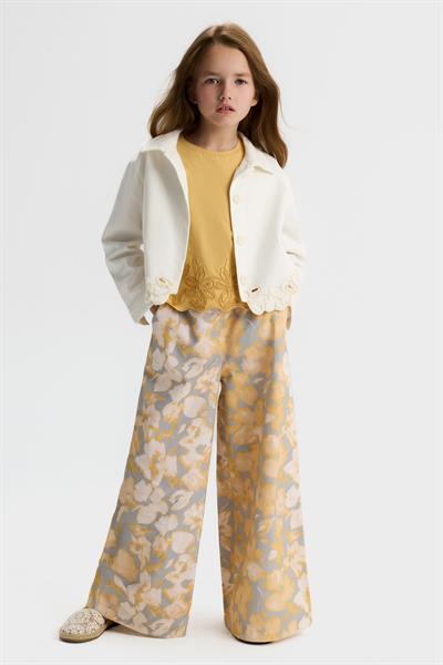 Nk Kız Çocuk Opal Ceket 8-14 Yaş Krem