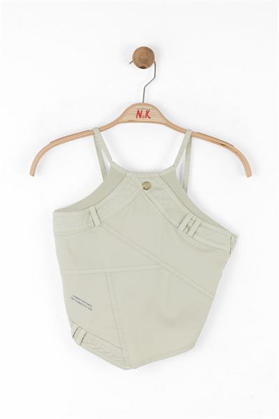 Nk Kız Çocuk Parçalı Crop 10-16 Yaş Yeşil