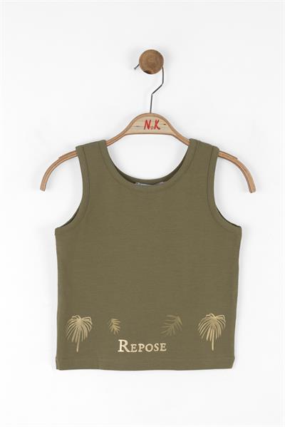 Nk Kız Çocuk Repose Crop 4-8 Yaş Haki