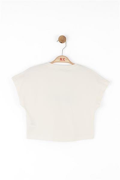 Nk Kız Çocuk Reposel Tshirt 8-14 Krem