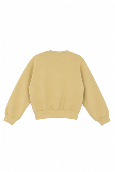 Nk Kız Çocuk Retro Sweat 4-8 Yaş Zeytin Yeşili