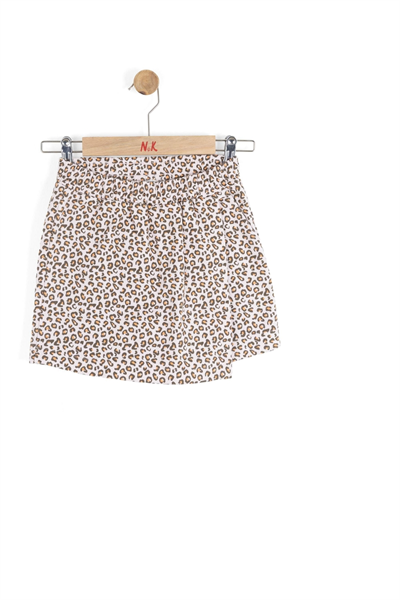 Nk Kız Çocuk Romantic Şort 4-8 Yaş Pudra