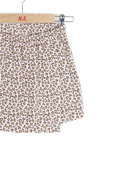 Nk Kız Çocuk Romantic Şort 4-8 Yaş Pudra