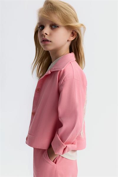 Nk Kız Çocuk Stella Ceket 4-8 Yaş Pembe