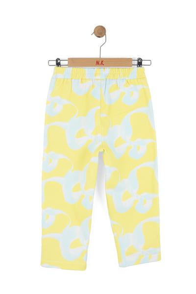 Nk Kız Çocuk Summer Pantolon 4-8 Yaş Sarı