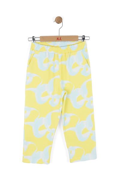 Nk Kız Çocuk Summer Pantolon 4-8 Yaş Sarı