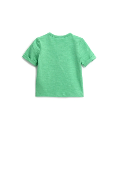 Orginal Marines Erkek Bebek Tshirt 9-24 Ay Yeşil