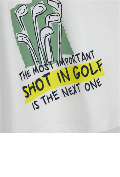 Orginal Marines Erkek Çocuk Baskılı Tshirt 2-9 Yaş Ekru