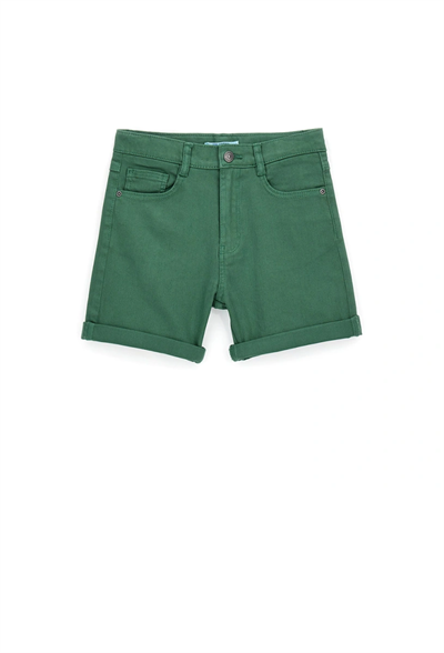 Original Marines Erkek Çocuk Dokuma Şort 3-8 Yaş Yeşil