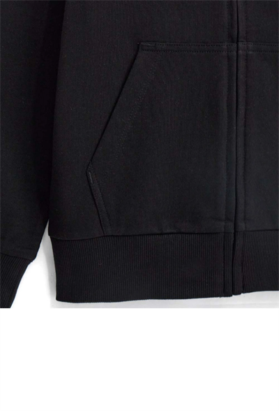 Original Marines Erkek Çocuk  Fermuarlı Sweatshirt 8-14 Yaş Siyah