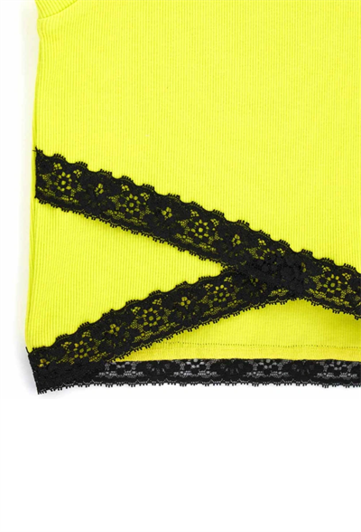 Original Marines Kız Çocuk Crop 8-14 Yaş Neon