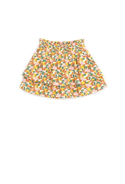 Original Marines Kız Çocuk Şort Etek 3-8 Yaş Yeşil