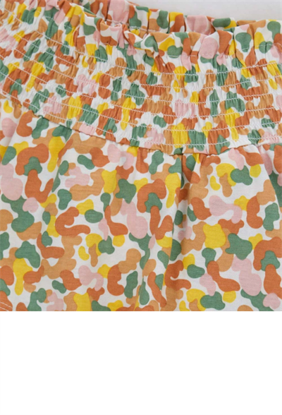 Original Marines Kız Çocuk Şort Etek 3-8 Yaş Yeşil