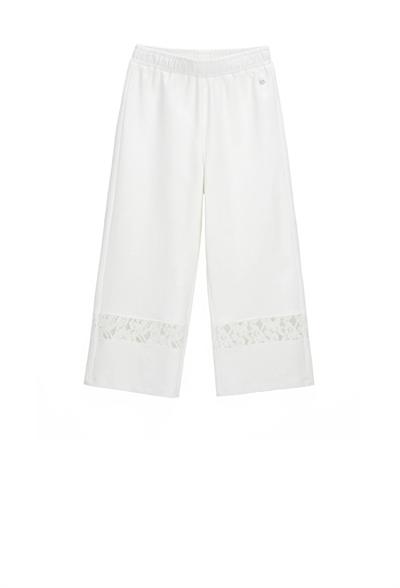 Original Marines Kız Çocuk Tek Alt 3-8 Yaş Beyaz