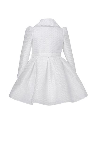 Pamina Kız Çocuk Kaftan Elbise 3-7 Yaş Ekru