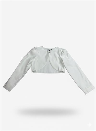 Pamina kız Çocuk Şık Bolero 8-12 Yaş Ekru