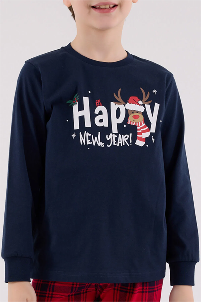 Rolypoly Erkek Çocuk Pijama Takım 2-15 Yaş Lacivert