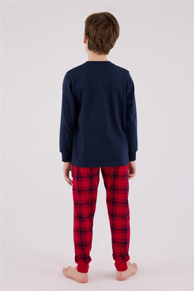 Rolypoly Erkek Çocuk Pijama Takım 2-15 Yaş Lacivert