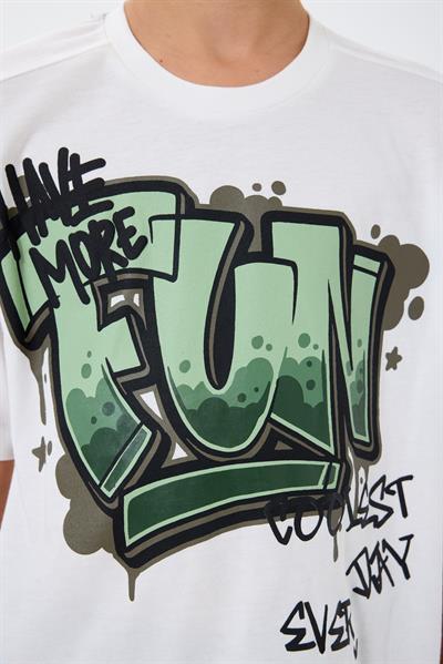 Rolypoly Erkek Çocuk Şortlu Takım 2-8 Yaş Beyaz