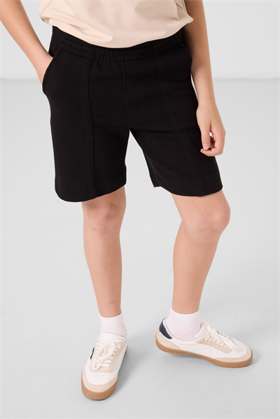 Tommylife Erkek Çocuk Pamuklu Şort 7-15 Yaş Siyah