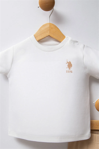 U.S. Polo Assn Kız Bebek Takım 6-36 Ay Beyaz