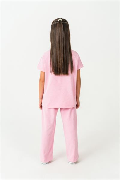 U.S. Polo Assn Kız Çocuk Pantolonlu Takım 4-15 Yaş Pembe