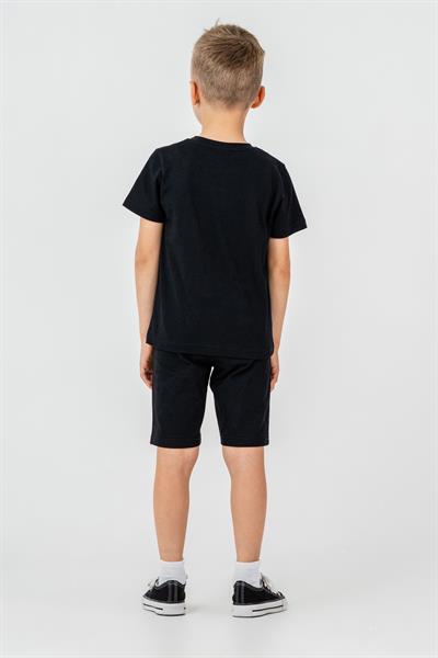 U.S. Polo Assn Erkek Çocuk Şortlu Takım  4-8 Yaş Siyah