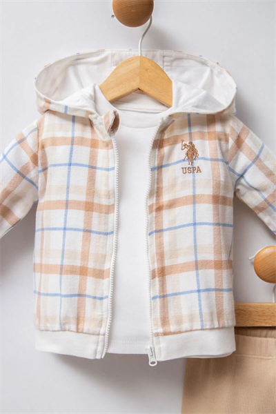 U.S. Polo Assn Kız Bebek Takım 6-36 Ay Beyaz