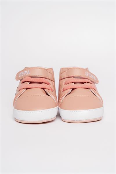 U.S. Polo Assn. Kız Bebek İlk Adım Ayakkabı 17-19 Numara Pembe