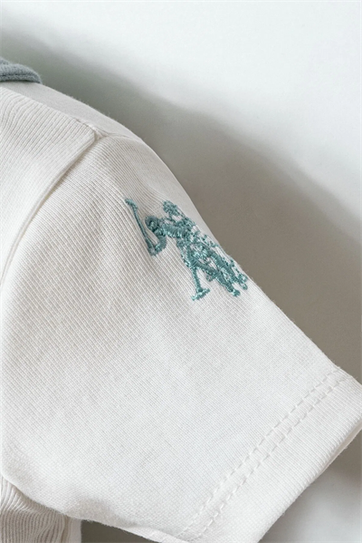 U.S. Polo Assn. Erkek Bebek Şortlu Tulum 6-36 Ay Yeşil