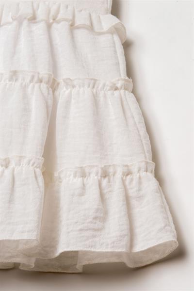 U.S. Polo Assn. Kız Bebek Elbise 6-36 Ay Beyaz