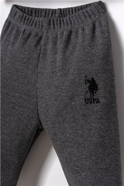 U.S. Polo Assn. Erkek Bebek Eşofman Takım 6-36 Ay Kırmızı