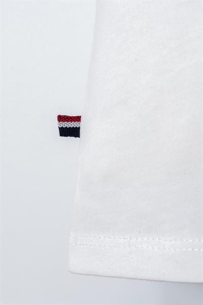 U.S. Polo Assn. Erkek Bebek Şort Takım 6-36 Ay Beyaz