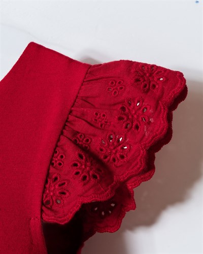 U.S. Polo Assn. Kız Bebek Elbise 6-36 Ay Kırmızı