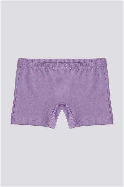 U.S. Polo Assn. Kız Çocuk Pigment Boxer Mor