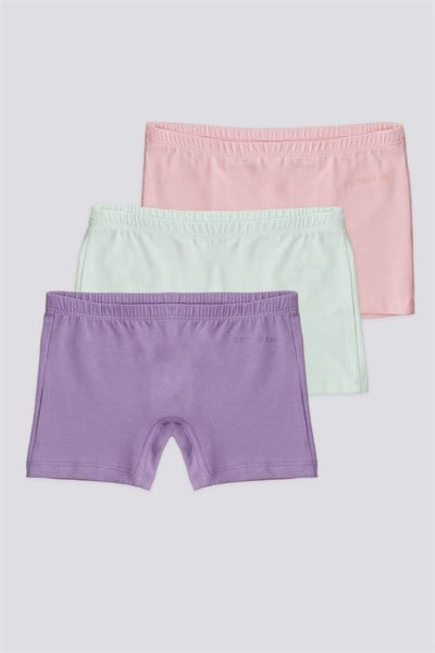 U.S. Polo Assn. Kız Çocuk Pigment Boxer Mor