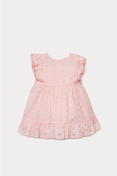 U.S. Polo Assn. Kız Bebek Elbise 6-36 Ay Pembe