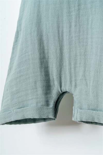 U.S. Polo Assn. Erkek Bebek Şortlu Tulum 6-36 Ay Yeşil