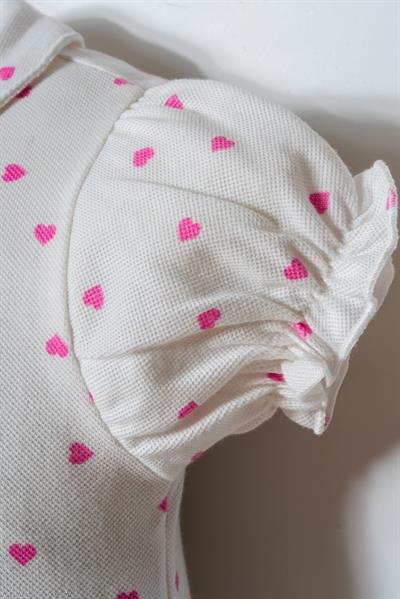 U.S. Polo Assn. Kız Bebek Şort Takım 6-36 Ay Beyaz