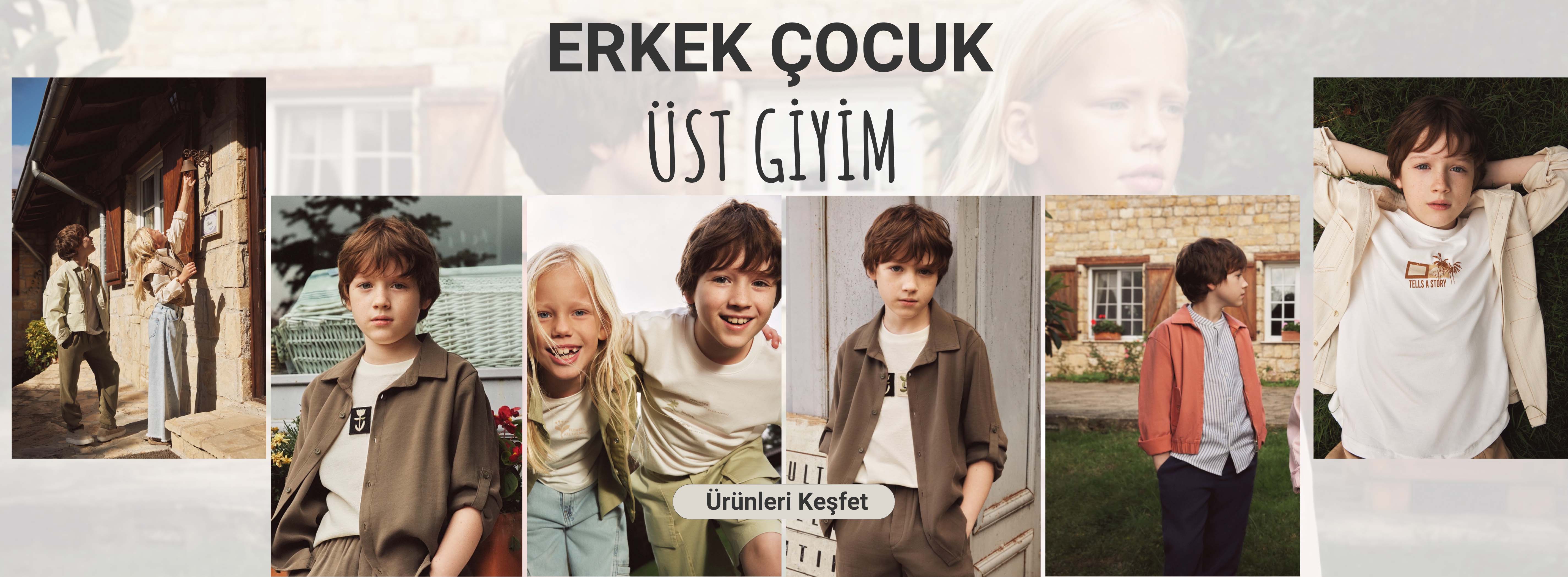 Erkek Çocuk Üst Giyim Modelleri