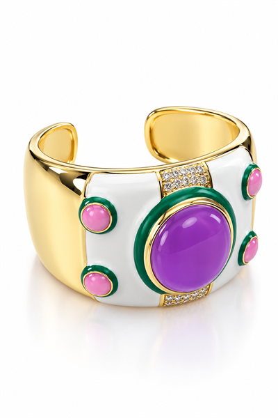 Mosaic Cuff Kelepçe Bileklik 