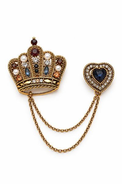 Royal Heart Broş 